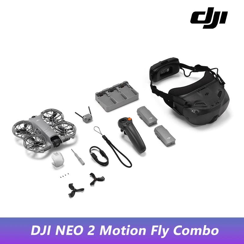 DJI Neo 2 Drone Fly Camera Drone 4K Stabilized Video 151G Light & Portable Full-Coverage Propeller Guards NEO 2 New Original C0