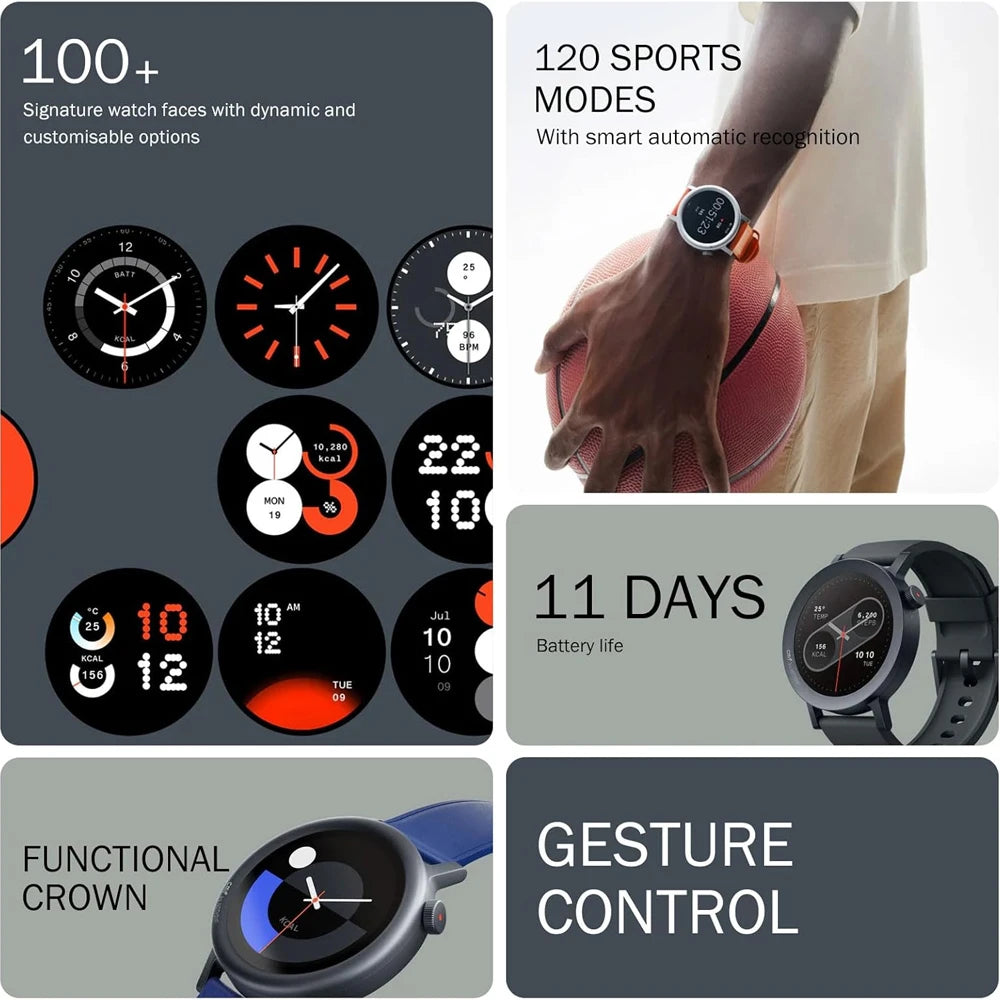 CMF by Nothing Watch Pro 2 1.32" AMOLED Display Bluetooth Calls w/ AI Noise Reduction