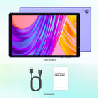 BAKEN 10-inch Android 14 Tablet, Quad-core Processor, 32GB Storage, Wi-Fi 6, Bluetooth, USB-C Port, Google Play Store (GMS)