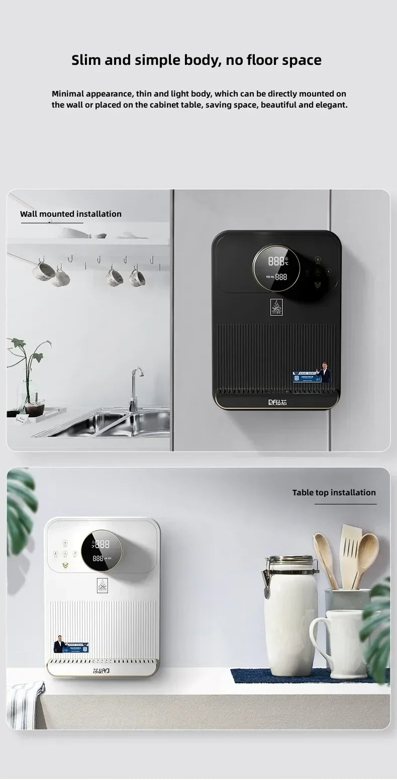 Pipeline machine household wall-mounted embedded direct drinking instant heating small intelligent fast heating water dispenser