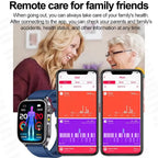 2026 New Health Smart Watch Laser Therapy Reduce Three Highs Blood Oxygen Pressure Uric Acid Blood Lipid ECG Smartwatch For Man