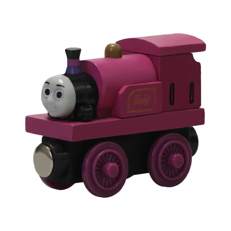 Thomas And Friends Wooden Railway Toy Lady Percy Mike Rosie Edward Donald Gorden Emily Train Truck Carriages Birthday Christmas