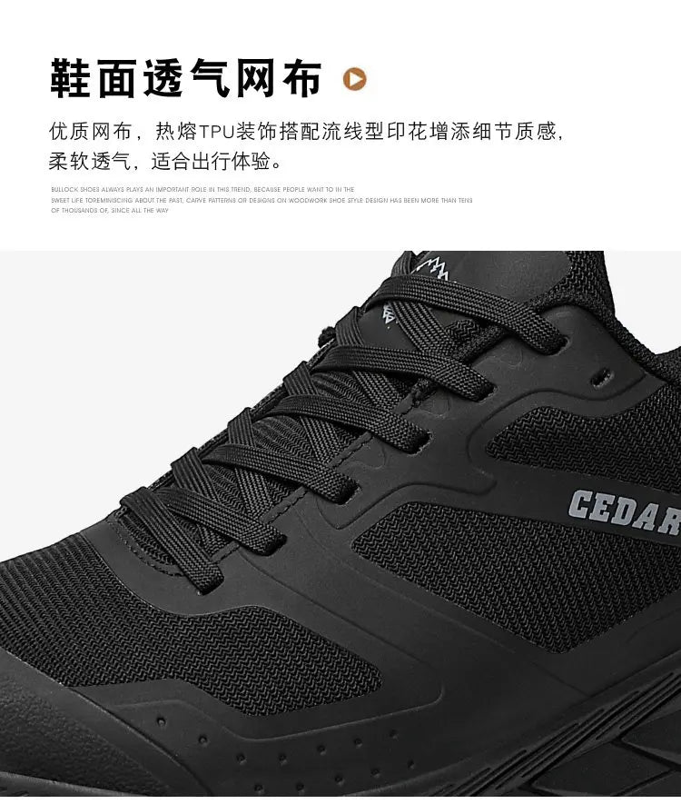 RAN Hiking Shoes Men waterproof Anti slip trekking Climbing Mountaineering Women Lightweight Outdoor sneakers ankle travel Shoes