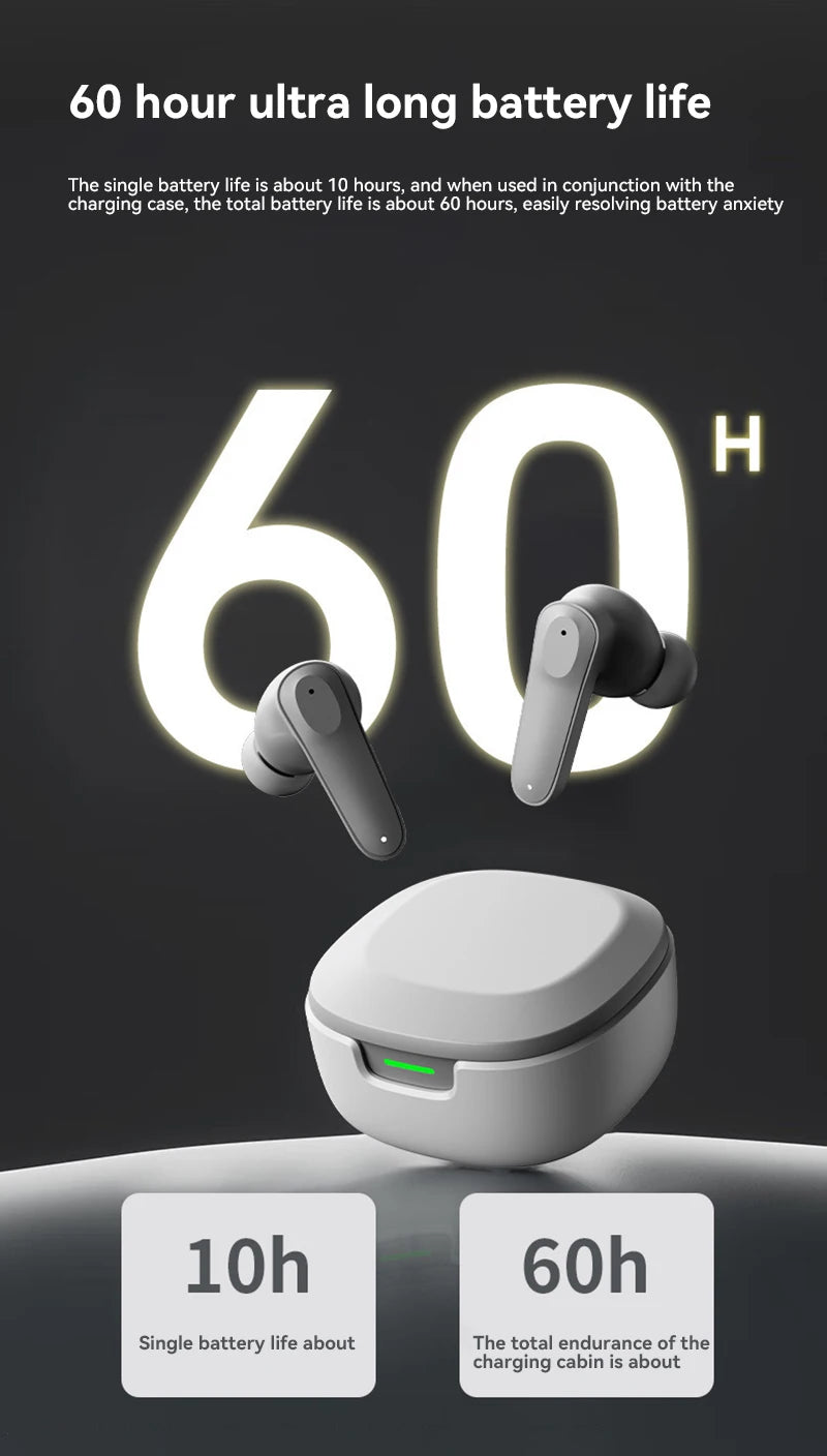 Lenovo AI Intelligent Translation Bluetooth Headset Support Multi-Language Wireless Earphone In-Ear Business Headphones With APP