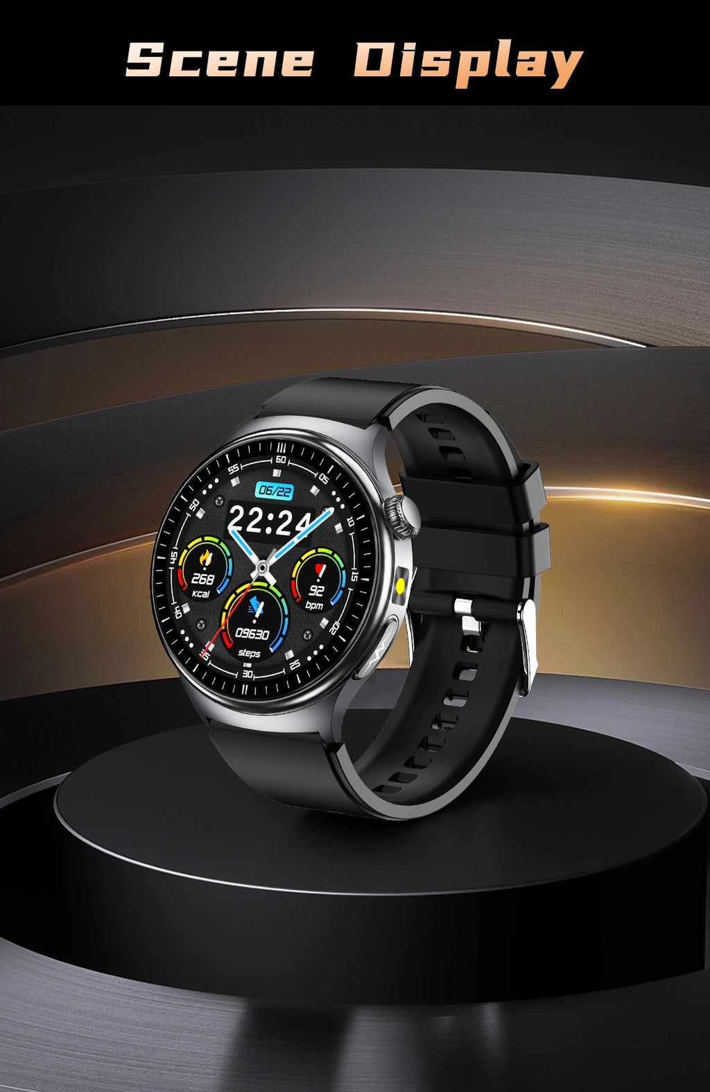2026 New Micro Physical Examination Health SmartWatch Men ECG Uric Acid Lipids Blood Pressure BT Call Smartwatch For Android IOS