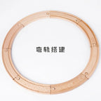Wooden Train Track Toys Railway Rails Accessories Fit Thomas Train Road Connector Wood Railway Bridge Children Birthday Gifts