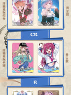 New Goddess Story Card Fufeng Chapter Colorful FlashCard Anime Character Collection Card Games Toys Child Gifts