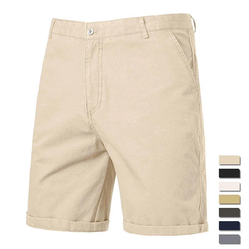 Men Golf Shorts Dress Shorts Lightweight Quick Dry Casual Work Shorts Flat Front Hiking Shorts with 4 Pockets