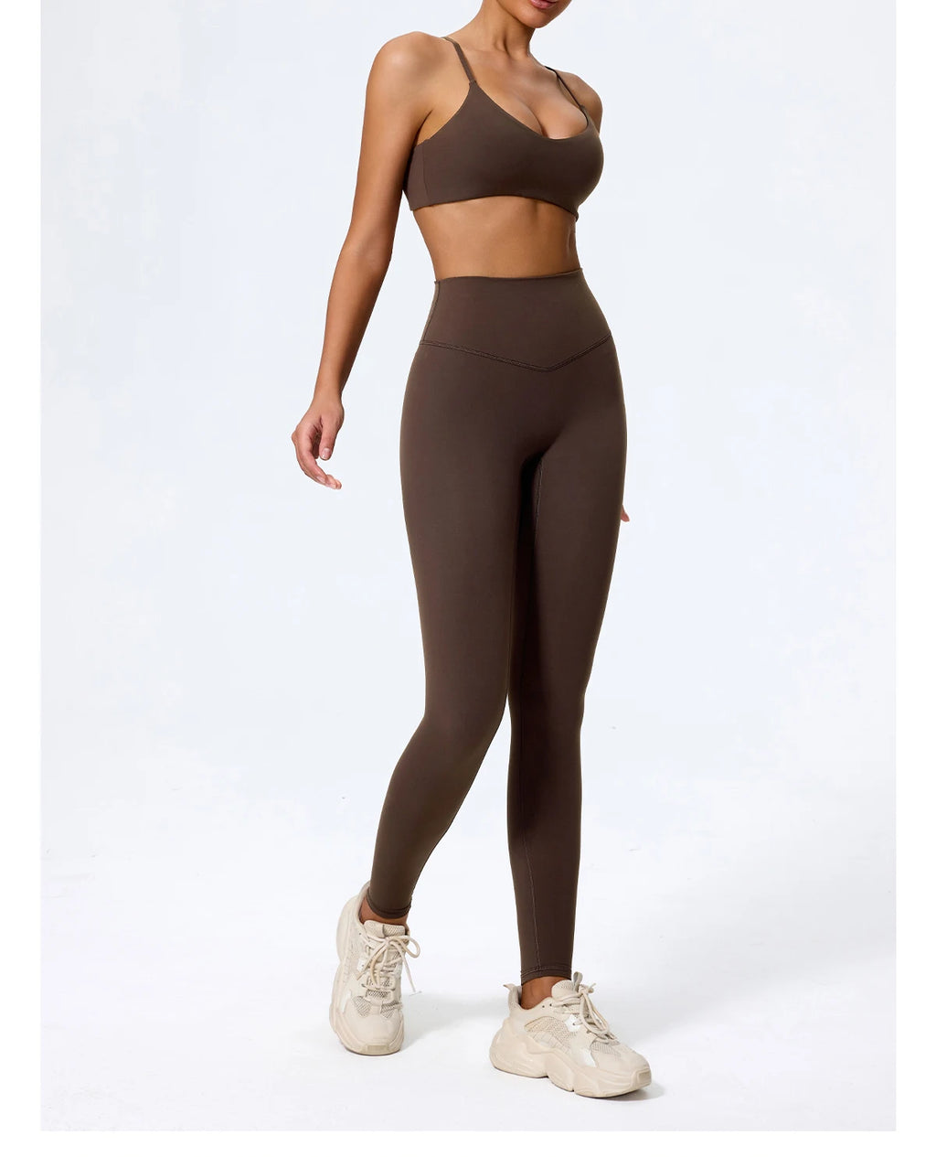 Hearuisavy Summer Super-Soft 2Pcs Women's Running Sports Shorts Set Breathable Fitness Yoga Bra Casual Push Up Workout Crop Top