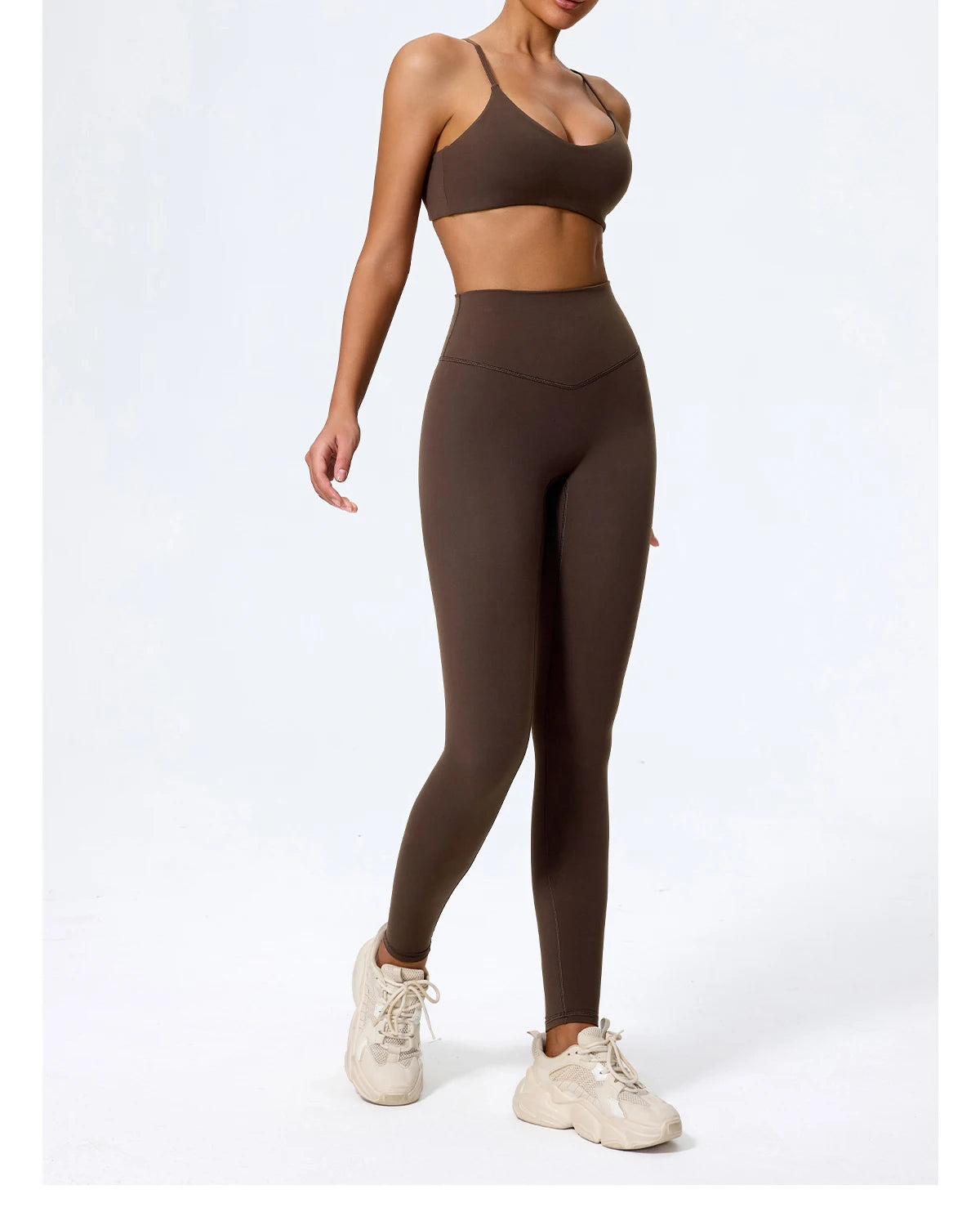 Hearuisavy Summer Super-Soft 2Pcs Women's Running Sports Shorts Set Breathable Fitness Yoga Bra Casual Push Up Workout Crop Top