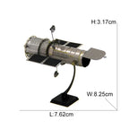 Space Exploration 3D Metal Puzzle Shuttle Hubble Space Telescope Mars Rover Model Toy for Kids Creative Jigsaw Puzzle Gift Toys