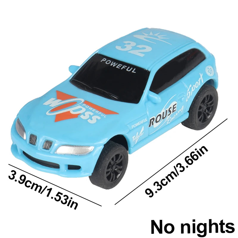 Analog Slot Car Racing R8 Police 1 43 Set Electric Coche Gift Kids For Scalextric Compact Go Ninco Scx Cars Toy
