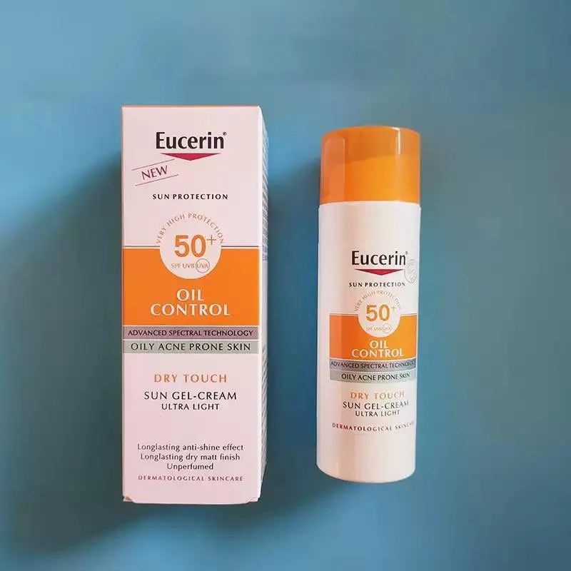 Eucerin Oil Control Face Sunscreen SPF50+ Refreshing Matte Non Greasy Oil Control UV Protection for Oily Acne Prone Skin