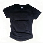Short Sleeve Gym Top Women Clothes Yoga Top Seamless Sports Shirt Light Weight Fitness Workout Tee Sports Tops Active Wear Femme