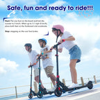 RCB R15 electric Scoot for children 8-16 years old, for children, for 8 kg, foldable, Double brake system, Max 16KM range