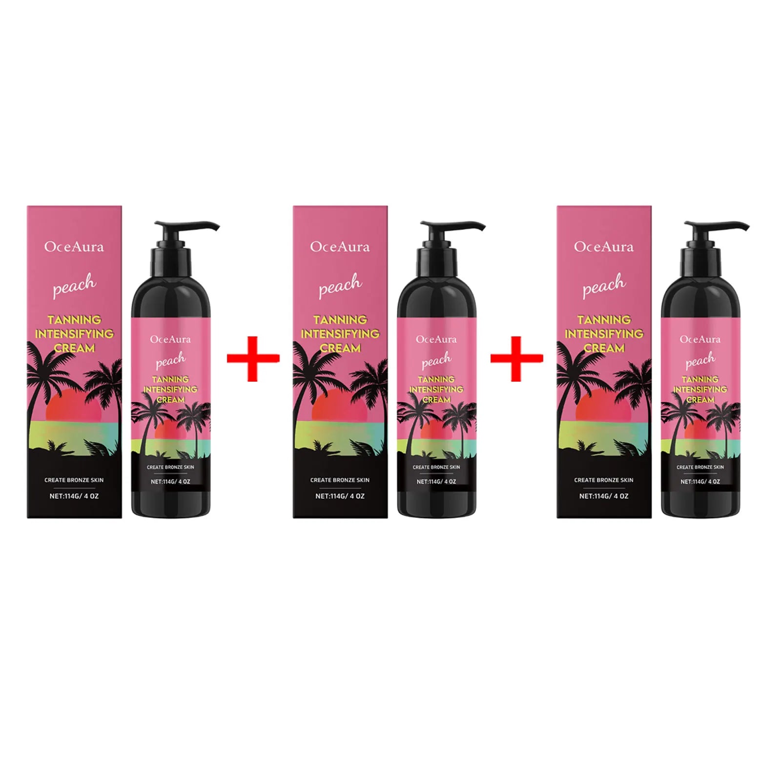 Peach Self Tanner Cream Enhancing Bronzing Boosting Darkening Sunless Tanning Sun Kissed Tone Hydrating Watermelon Bronzer Cream
