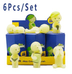 Surprise Gift blind box action figures Yoga Bedroom series multiple doll green noctilucent mysterious decoration model for toy