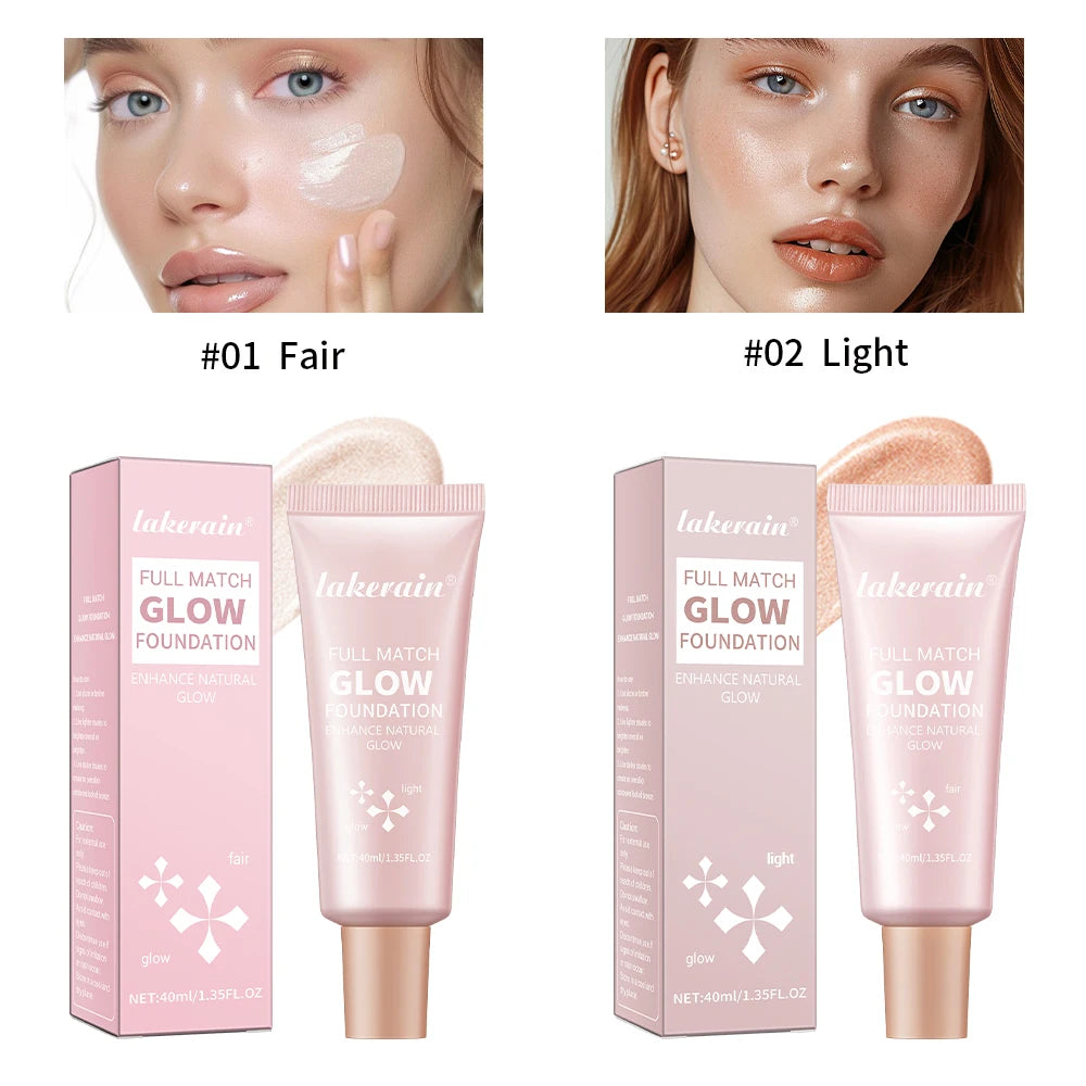 Makeup Set Beginner Kit Foundation Base Moisturizing Concealer Moisture Lip Gloss Highlighter Stick & Blush Face Makeup Sets Gif