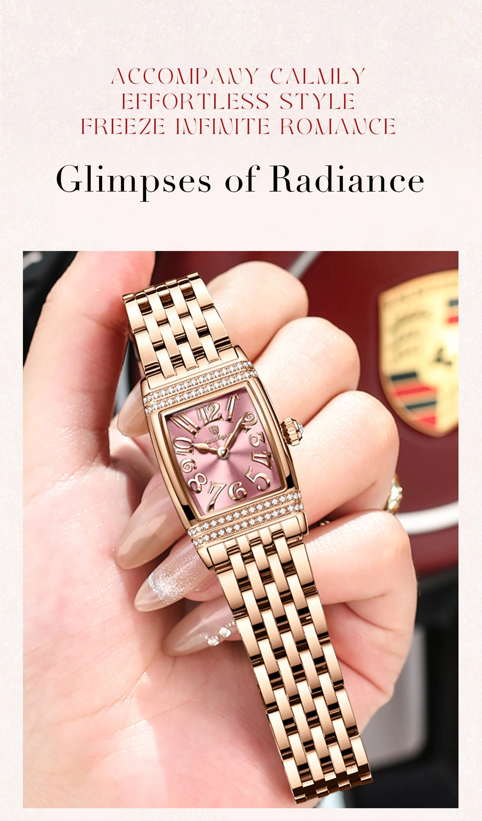POEDAGAR Elegant Watch For Woman Stainless Steel Quartz Waterproof Ladies Watch High Quality Casual Women's Watches Female Reloj