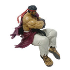 14cm Street Fighter 6 Anime Game Figure Ryu Action Figure Noodle Stopper Ryu Figurine Room Decorations PVC Collection Model Toys