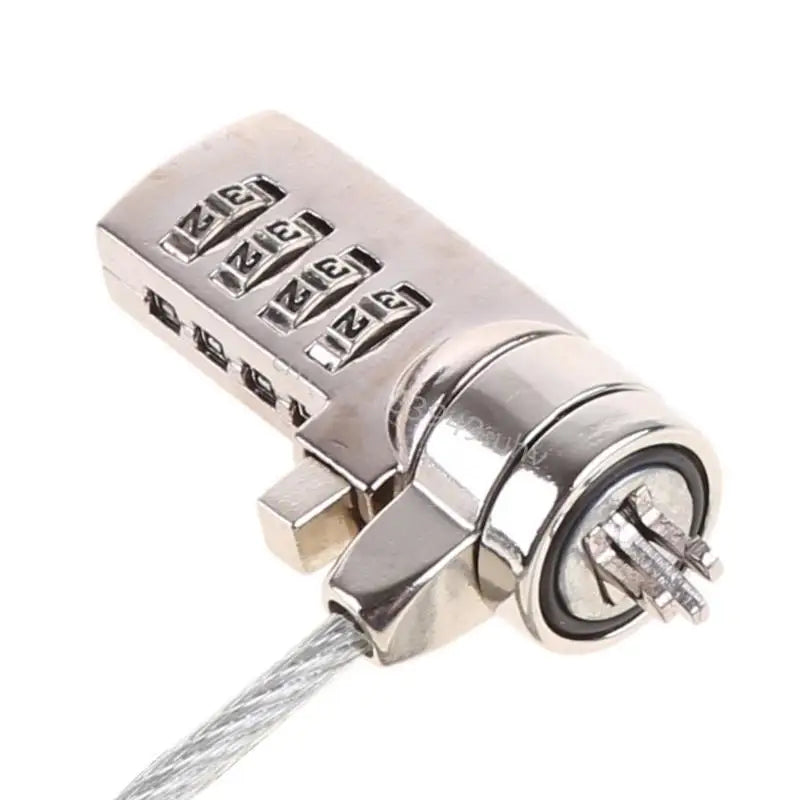 Laptop 4 Digit Combination Security Lock Cable Chain Anti-Theft Lock Replacement Q81E