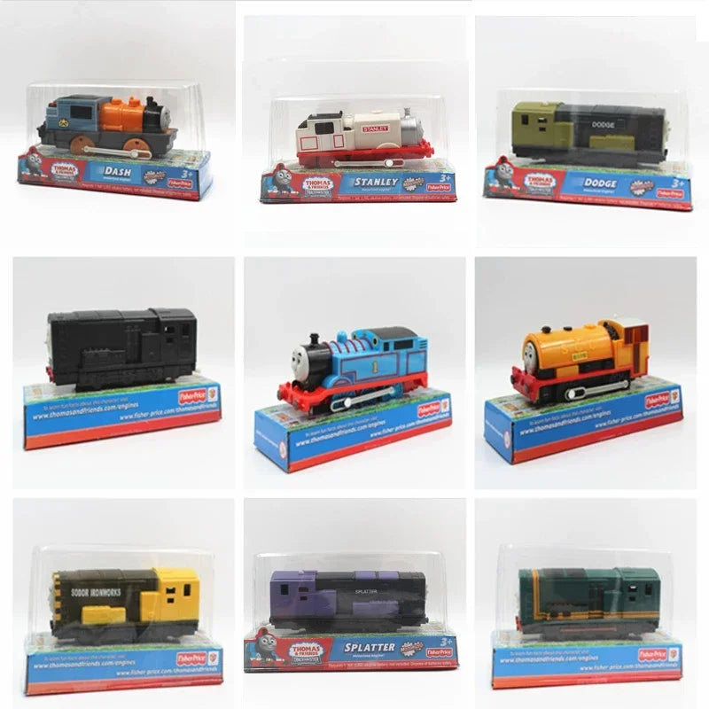 Electric Thomas and Friends Train Trackmaster Motorized Engine Diecast Boys Toys Bash Dash Stanley Splatter Diesel Arry Paxton Main image