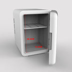 E-ACE 4L Car Refrigerator Mini Fridge Freezer Car & Home Use Portable Compressor Cooler Ice Box for Camping Summer Essential