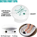 Ionic Foot Spa Bath Detox Machine for Foot Bath Ion Detoxifier Massager Relaxation Pedicure Footspa Massage Therapy Arrays Aqua