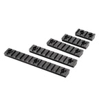 Hunting Tactical Picatinny Rail 3-13Slots 20mm Aluminum Rail Adapter Mount for Keymod / M-LOK System Handguard Scope Mount Base