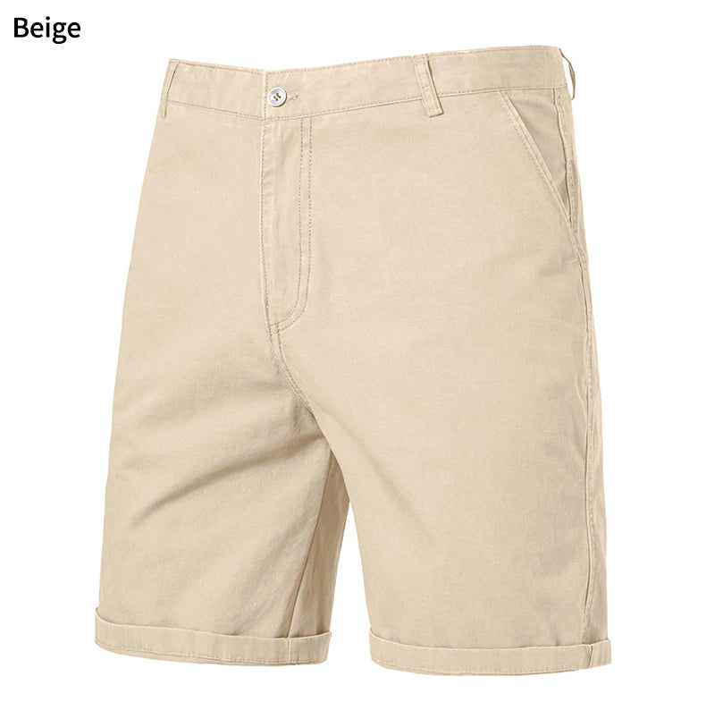 Men Golf Shorts Dress Shorts Lightweight Quick Dry Casual Work Shorts Flat Front Hiking Shorts with 4 Pockets