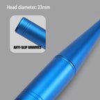 1/2/3pcs Fish Hammer Beat 104g Aluminum Alloy Fish Knocking Stick EVA Handle Fishing Bat Fishing Priest Device Fishing Tackle