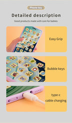 Toy Cell Phone Educational Toys Cellphone Baby Kid Educational Toy Phone Mobile Phone Model Toy for Children Birthday Xmas Gift