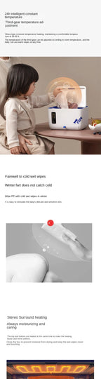 220v Upgrade Upgrade Baby Wipes Warmer Baby Wipes Insulated Box Mask Heating Constant Temperature Portable Household