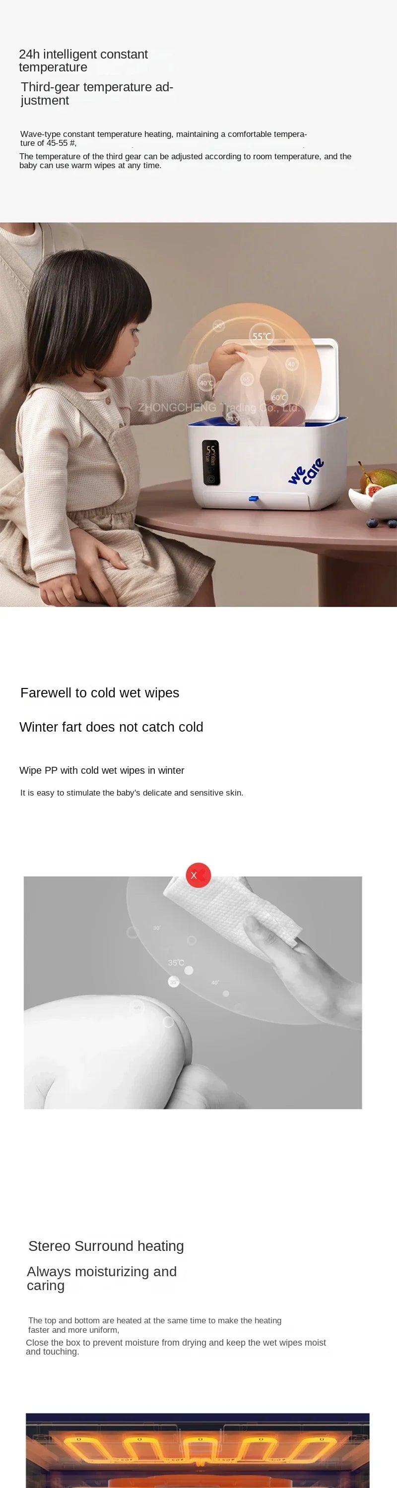 220v Upgrade Upgrade Baby Wipes Warmer Baby Wipes Insulated Box Mask Heating Constant Temperature Portable Household