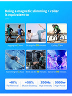 6500W MYOslim Sculpting Butt Lift Machine 2 in 1 Body Sculpt Machine RF Roller Muscle Stimulator Body Shaping Massage Equipment