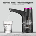 Automatic Water Dispenser Electric Water Pump Button Control USB Charge Portable for Kitchen Office Outdoor Drink Dispenser