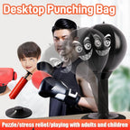 Desktop Punching Ball With Suction Cup Tabletop Boxing Punching Bag Tress Buster Desk Boxing Punch Ball Stress Release
