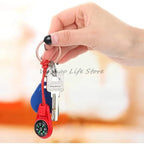 Mini Tactical Compass Keychain Outdoor Survival Tool for Camping Hiking Adventure - Pocket Navigator for Hunting & Climbing