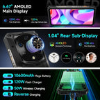 【World Premiere】Ulefone Armor 28 Ultra 5G AI Rugged Phone 1TB ROM+32GB RAM Android Smartphone AMOLED 6.67" 10600mAh Mobile phone