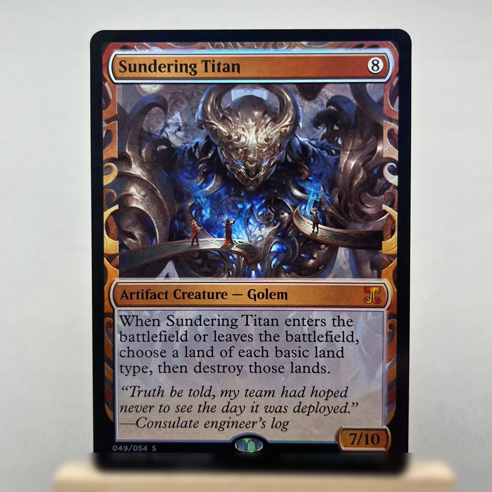 MPS FOIL2-02 TCG Cards for Home Play magical Proxy Sol Ring Lotus Petal the Oblivion Stone Extraplanar Lens Noxious gather