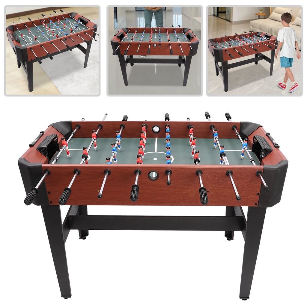 1.2-Meter Desktop Football Family Set, Football Games, Entertainment, Camping Club, Bar, Sports Enthusiasts Foosball Game Table 