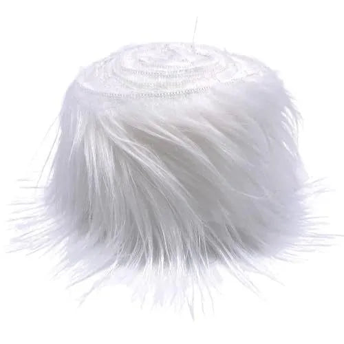 Cross-border Hot-selling New Gray-haired Dumb White Cat Set Plush Sticky PVC Hand-painted DIY Mask