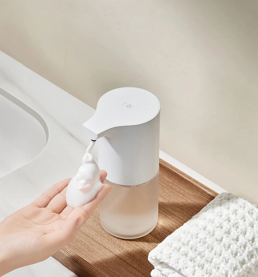 Xiaomi Soap Dispenser 1S Bulit in Battery Type-C Port Mijia Automatic Induction Hand Washer Mi Foam Dispenser 2023 New