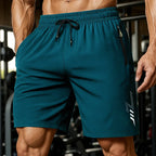 Gym Shorts Men Summer Quick Dry Training Shorts Fitness Drawstring Lightweight Athletic Sweatpants Workout Bottoms Running Wear
