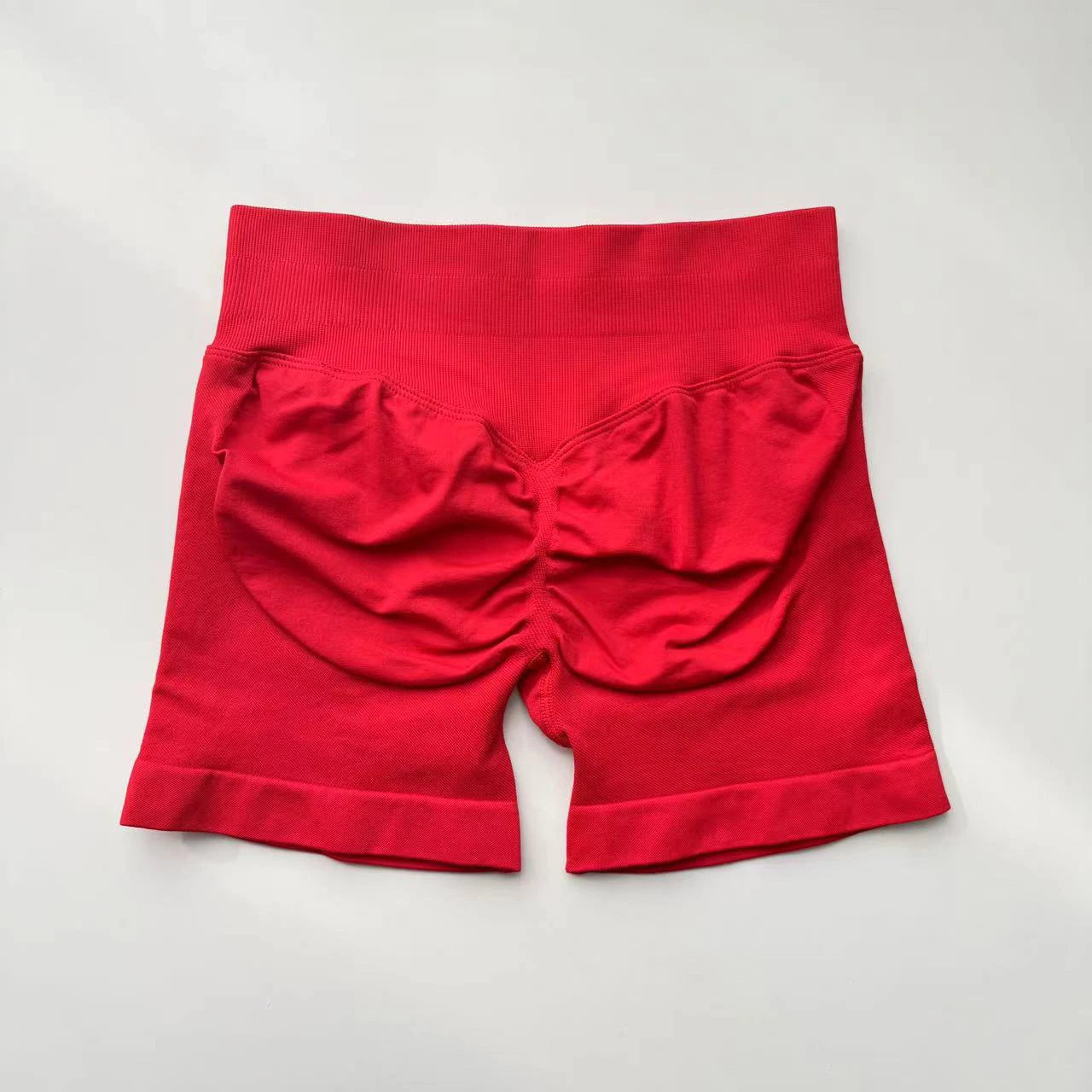 Impact Shorts 4.5" Seamless High Stretch Low Ribbed Band Subtle Glute Contour Shorts Fitness Workout Yoga Gym Shorts Main image