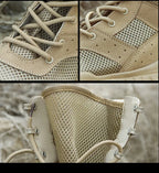 35-47 Size Men Women Ultrallight Outdoor Climbing Shoes Tactical Training  Boots Summer Breathable Mesh Hiking Desert Boot