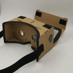 1pc Google Cardboard 3D Vr Virtual Reality Glasses For Android or Phone NEW VR Model DIY Transform Your Device Into a Big Screen
