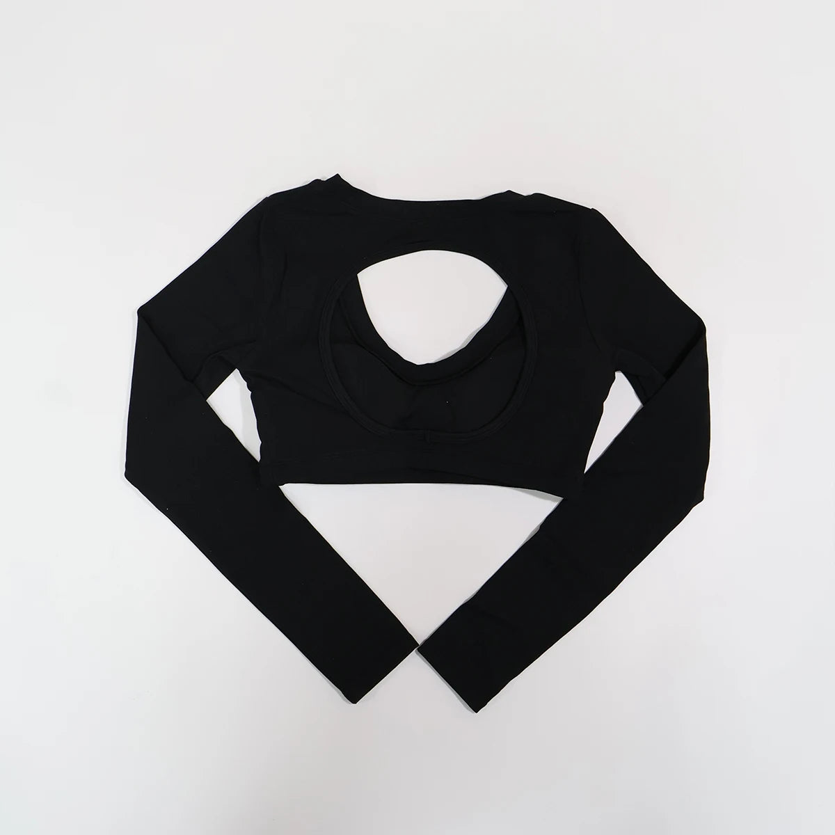 New Summer Women's Backless Long Sleeved Yoga Top Breathable Soft Sportswear for Gym Training Comfortable Fitness Clothing Woman