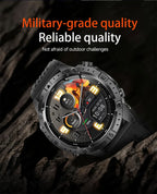 Smart Watch for Men GPS Offline Maps 2G ROM 10ATM Waterproof Heart Rate Diving Skiing Hiking Rugged Durable Smartwatch Men Women
