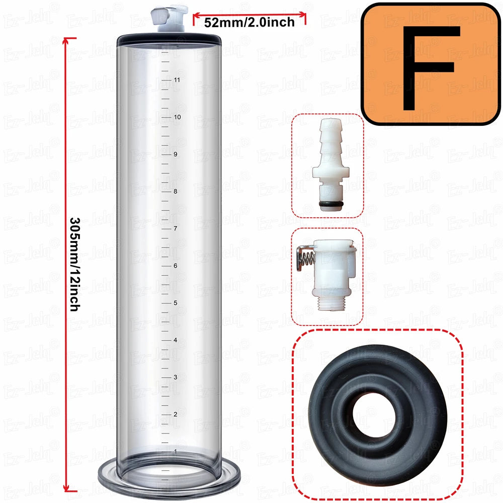 Acrylic Penis Pump Manual Penis Enlarger Sex Toy For Man Vacuum Pump Male Masturbation Penis Enlargement Trainer Adults Product